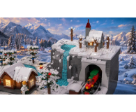 Mould King Klocki konstrukcyjne Świąteczny pociąg Wonderland 4232 el. - 1551642 - zdjęcie 5